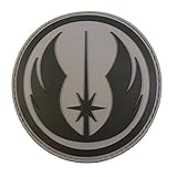 Star Wars Jedi Order Knight PVC Rubber 3D Velcro Patch