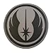 Star Wars Jedi Order Knight PVC Rubber 3D Touch Fastener Patch