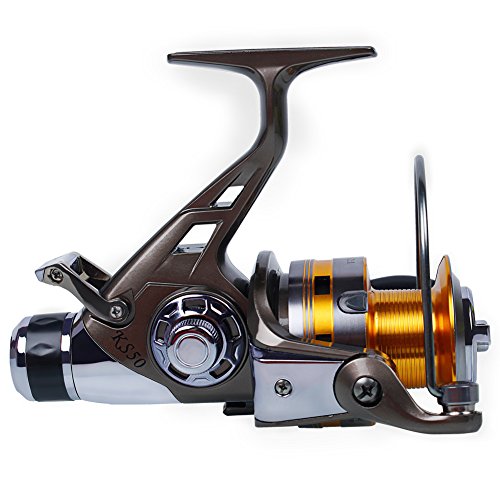 Spinning Carp Fishing Reel Double Drag Metal Spool Bait Runner Reels Ks