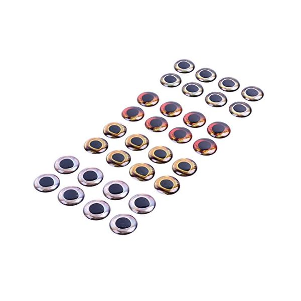 RAH-3D-Epoxy-Eyes-60-Pack-For-Fishing-Fly-Tying-Fishing-Lures-Crafts-Available-in-multiple-Colors-Sizes-Lifelike-3D-Fish-Eyes