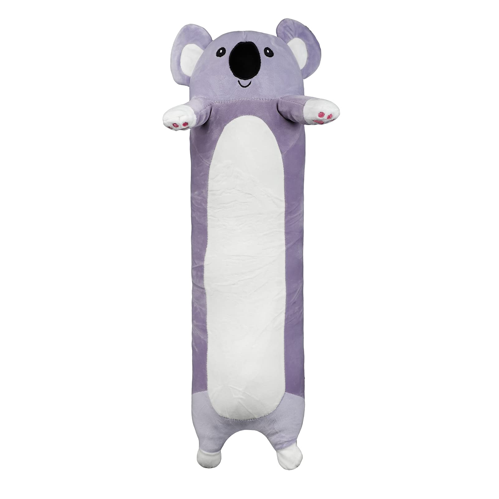 70cm Koala Plush Stuffed Throw Pillow, Lovely Long Cylindrical Back Support Cushion, Soft Hugging Sleep Companion, Bed Sofa Couch Bolster Christmas Birthday Gift