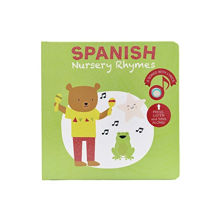 Spanish Nursery Rhymes Book - Press, Listen and Sing Along! - Language Hobo