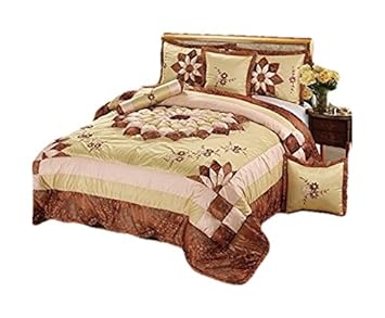 Amazon Com Embellished Floral Rose Accents Puffy Light Yellow