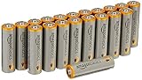 AmazonBasics AA Performance Alkaline Batteries (20-Pack) - Packaging May Vary