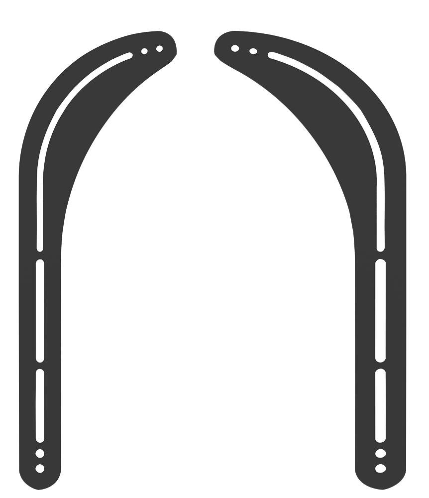 PRO SIGNAL PS-SB39BLACK Universal Soundbar Bracket