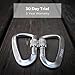 #1 Serac Ultra Strength Locking Carabiners x2 (one Pair), Ultra Durable & Strong Perfect for Serac Classic Single or Sequoia Double hammocks - Made from Ultralight Aircraft Grade Aluminum – Silver