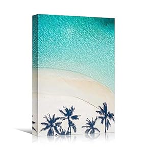 signwin Canvas Wall Art Palm Tree Shadows Living...