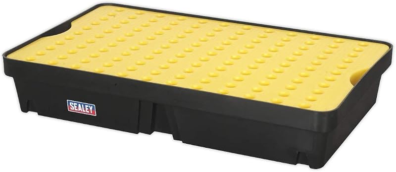 Sealey DRP33 60ltr Spill Tray With Platform High Density Polyethylene