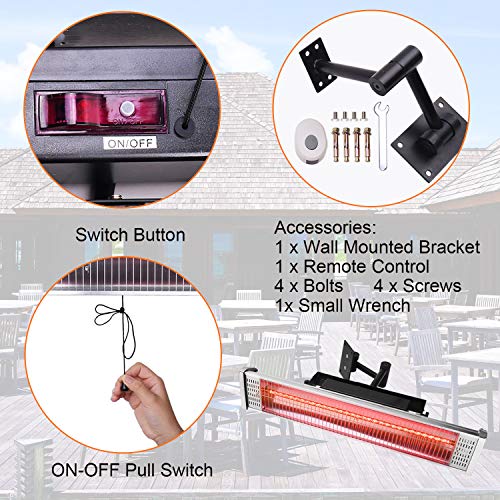 4 Star+Patio+Electric+Infrared+Suitable