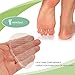 Mintfoot Clear Metatarsal Pads - 2 Pieces - Gel Foot Cushions - One Size - Rapid Foot Pain Relief