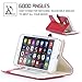 FYY Designed for iPhone SE Case 2022 (3rd Gen) / iPhone SE Case 2020 (2nd Gen) / iPhone 7 Case/iPhone 8 Case, Luxury PU Leather Wallet Phone Case with Card Holder Flip Kickstand Cover Red