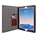 iPad Pro Case 12.9, iPad Pro Case, GMYLE Book Case Vintage Brown Leather Multi-angle Folio Stand Cover for Apple iPad Pro 12.9