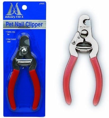 SuccessfulDealsStore Millers Forge Steel Pet Nail Clipper 743C with Safety Stop Bar Small Medium Dog