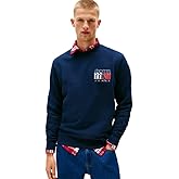 Tommy Jeans mens Medium Weight Crewneck Sweatshirt With Printed Logo