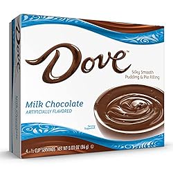 Dove Pudding Mix, 3.34 oz. Box (12 Pack), Milk