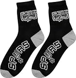 San Antonio Spurs Team Logo Quarter Sock