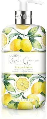 Baylis & Harding Royale Garden Lemon Basil Hand Wash 500ml Luxury Scented Soap view 1