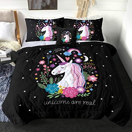 unicorn sheet set twin