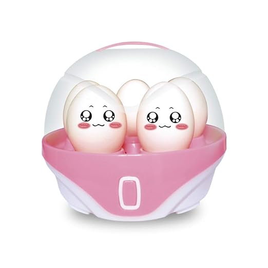 Amycute Cocedor de Huevos Rosa, Cocina de Huevo eléctrico Egg ...