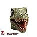 FantasyParty Hand Puppet Realistic Velociraptor Role Play Toy Dinasour Latex Puppet for both adult and children
