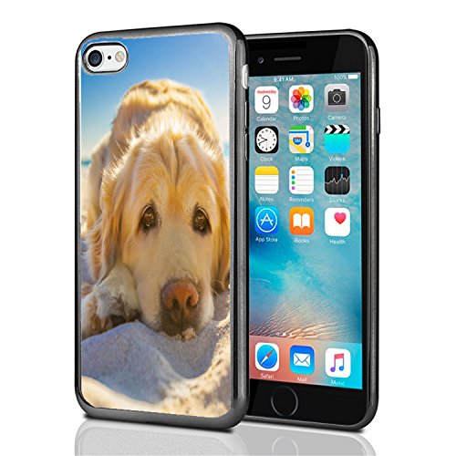 Golden Retriever Upclose for iPhone 7 (2016) & iPhone 8 (2017) Case Cover by Atomic Market