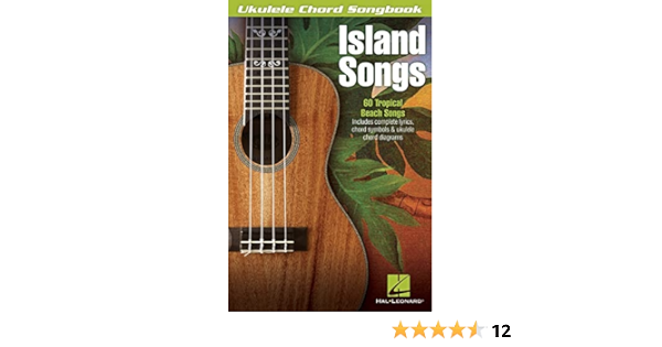 Amazon Com Island Songs Ukulele Chord Songbook Various Books