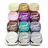 L.A. Colors Iced Pigment Powder Eye shadow Metallic (12 colors set)
