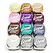 L.A. Colors Iced Pigment Powder Eye shadow Metallic (12 colors set)