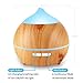 Essential Oil Diffuser, Appolab 250ml Wood Grain diffuser With 8 Colorful LED Light, Auto Shut Off, Adjustable Mode Aroma Diffuser For Baby, Yoga, Spa, Home, Office (1 Pack)thumb 2