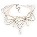 White Bridal Beaded Choker