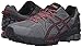 ASICS Men's Gel-Kahana 8 Trail Runner, Shark/Black/True Red, 12 M US