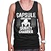 Nerdy Goku Ninja Pill Corporation Chamber Tank Top Black