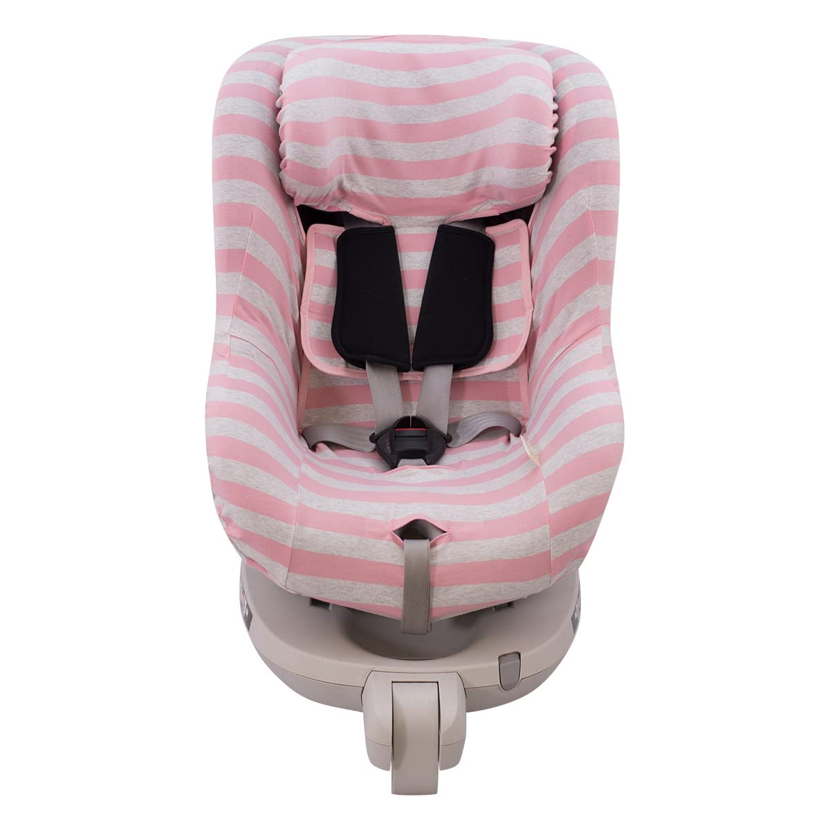 JYOKO KIDS Cover Liner for Romer Dualfix Isize - Swingfix Isize (Pink Island, DUALFIX ISIZE - SWINGFIX ISIZE)