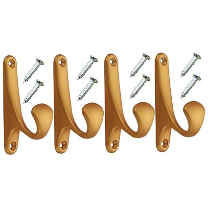 Amazon Com Zmmyr 4packs Wall Mounted Coat Hooks Wardrobe Hat