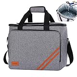 30L(50-Can) Soft Cooler Bag Lunch Bag Box,Insulated Leakproof Travel Bag for Outdoor Travelling Long Shifts Work Hiking Beach Picnic Camping BBQ Party