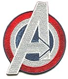 Marvel Comics Avengers Movie Captain America Shield Logo with 