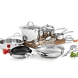 Wolfgang Puck Stainless Steel 18 PC cookware Set