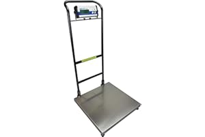 Adam Equipment CPWplus 200W Wheeled Floor Scale, 440lb/200kg Capacity, 0.1lb/50g Readability