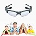 MOVTEKE Bluetooth Sunglasses Headphones Headset for iPhone Android Samsung HTC NOKIA (Black)