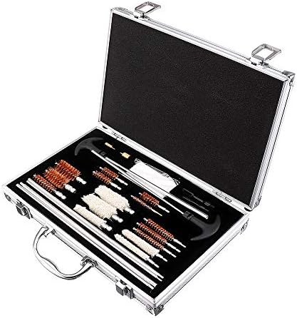 7.62/12g/20g/9mm Aluminum Case Brush Cleaning Kit Universal Cleaner Service Set