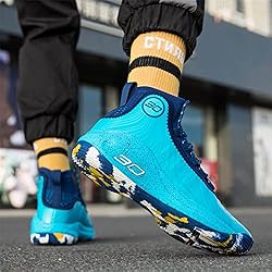 Angugu Mens Basketball Shoes High Top Fashion