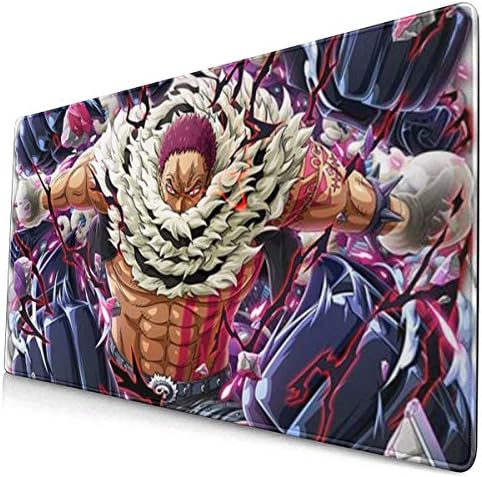 Amazon Com Extra Large Mouse Pad Katakuri One Piece Desk Mousepad 15 8x29 5in 3mm Thick Xl Protective Keyboard Desk Mouse Mat For Computer Laptop Office Products