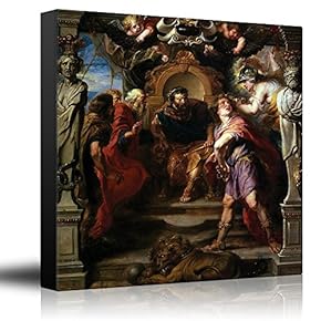 Oil Painting of Wrath of Achilles by Peter...