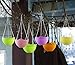 Mkono Hanging Flower Plant Pot Chain Basket Planter Holder 1pcs-Grassy