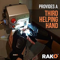 RAK LED Flashlight Gloves with AAA Batteries