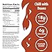 Chili with Beans and Grass Fed Beef and Bone Broth by Kettle and Fire, Pack of 6, Gluten Free Collagen Soup on the Go, Non GMO, 18g of protein, 16.9 fl oz
