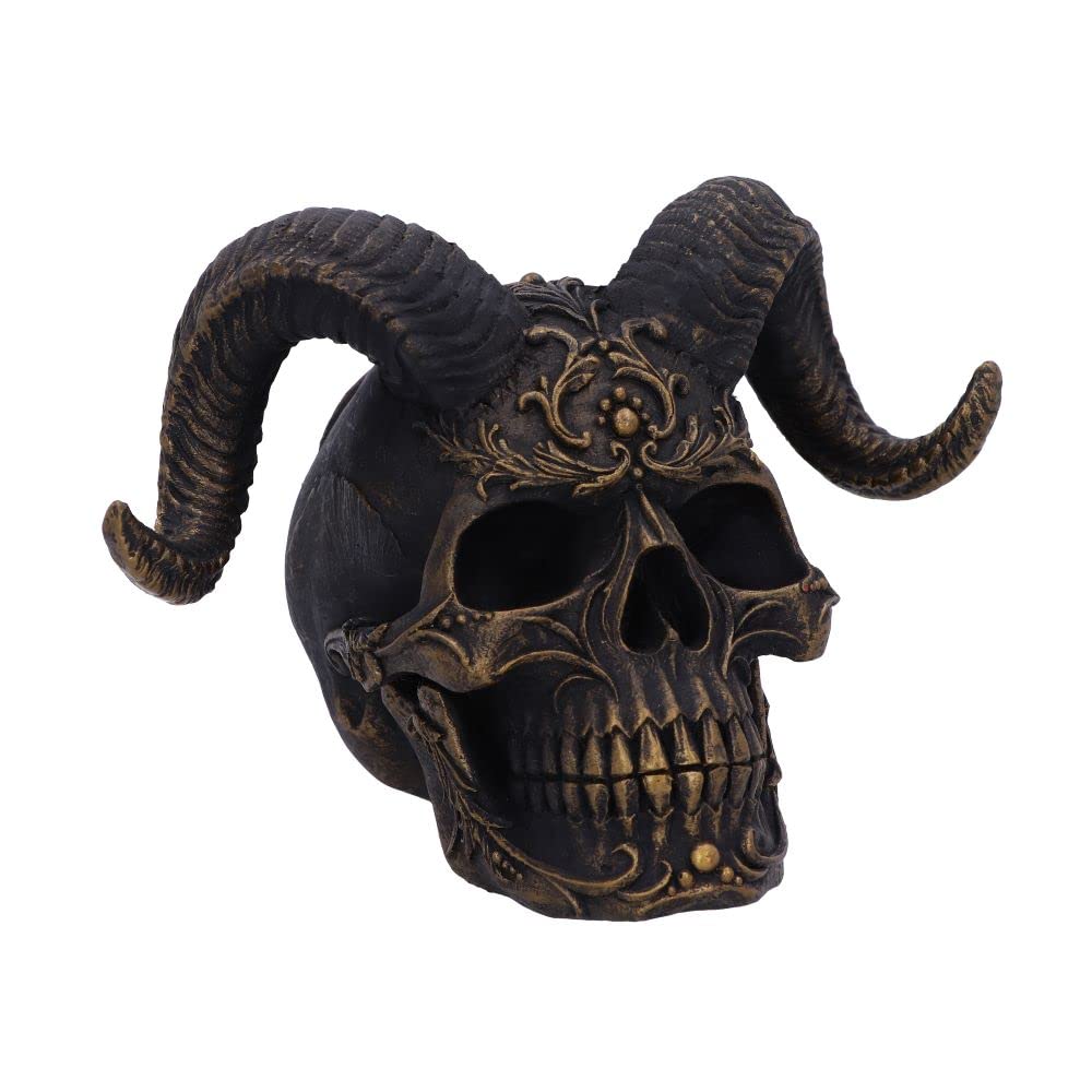 Nemesis Now Diabolus Skull, Black, 18cm — image 1
