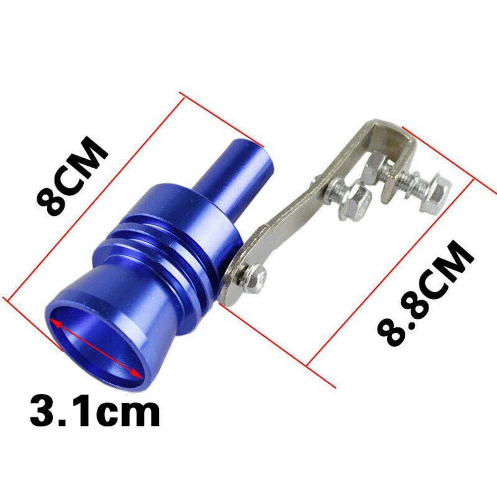 Endrohre ZHIXX MALL Auto Turbo Sound Whistle,Turbo Pfeifen Auspuffrohr
