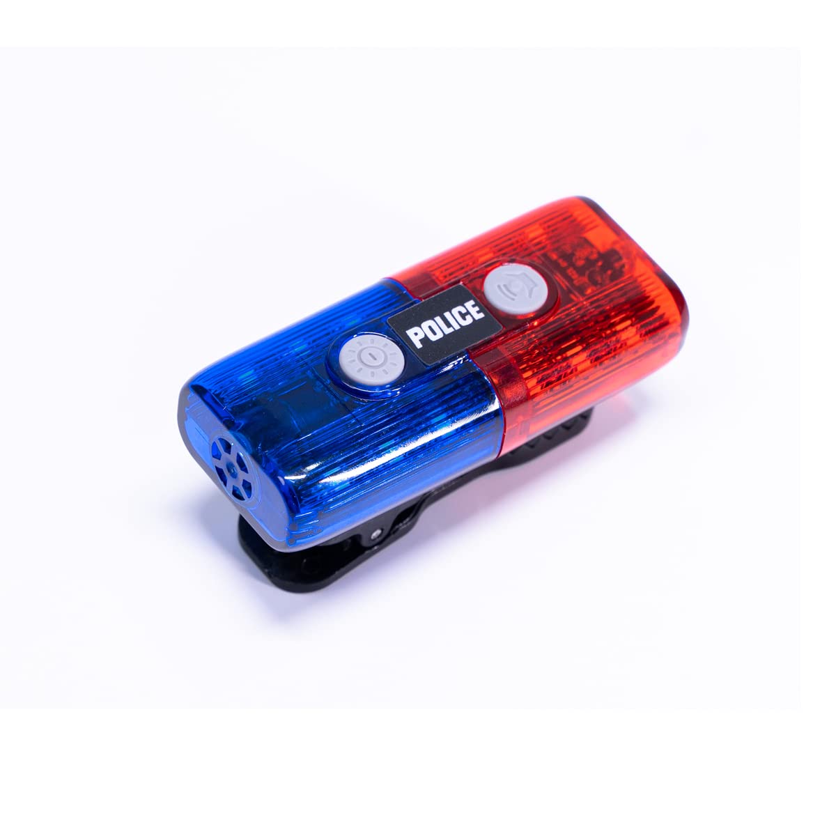 Photo 1 of ***** flashligths does not work****Police Personal Safety Warning Signal Clip Shoulder Light with Electronic Whistle Flashlight magnet For Outdoor Rescue,Traffic Guidance,Police patrols,Cycling,Night run,Costume Role Playing (Red/Blue)