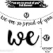 We are so Proud of you Graduation Banner - Assembled - Graduation Party Supplies 2019, Graduation Decoration, Black Banner Sign for Mantle, Congratulations Grad Party Decorations, NO DIY, Felt Banner